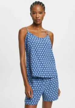 ESPRIT Mit Pünktchenprint - Pyjama Set - Dark Blue