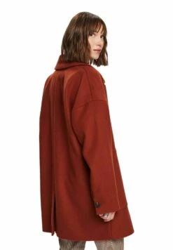 ESPRIT Short Coat - Rust Brown -Esprit Sales Store 845193d760664e3dbcbbf294e7d96477