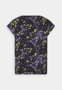 Edc By Esprit F Sus Aop Slub - Print T-Shirt - Navy -Esprit Sales Store 862c9d8ea3c94a41a43710bcbd18ffd5