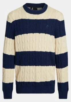 ESPRIT Gestreifter - Jumper - Sand -Esprit Sales Store 862d407404674f3e925d8ebee988ec9d