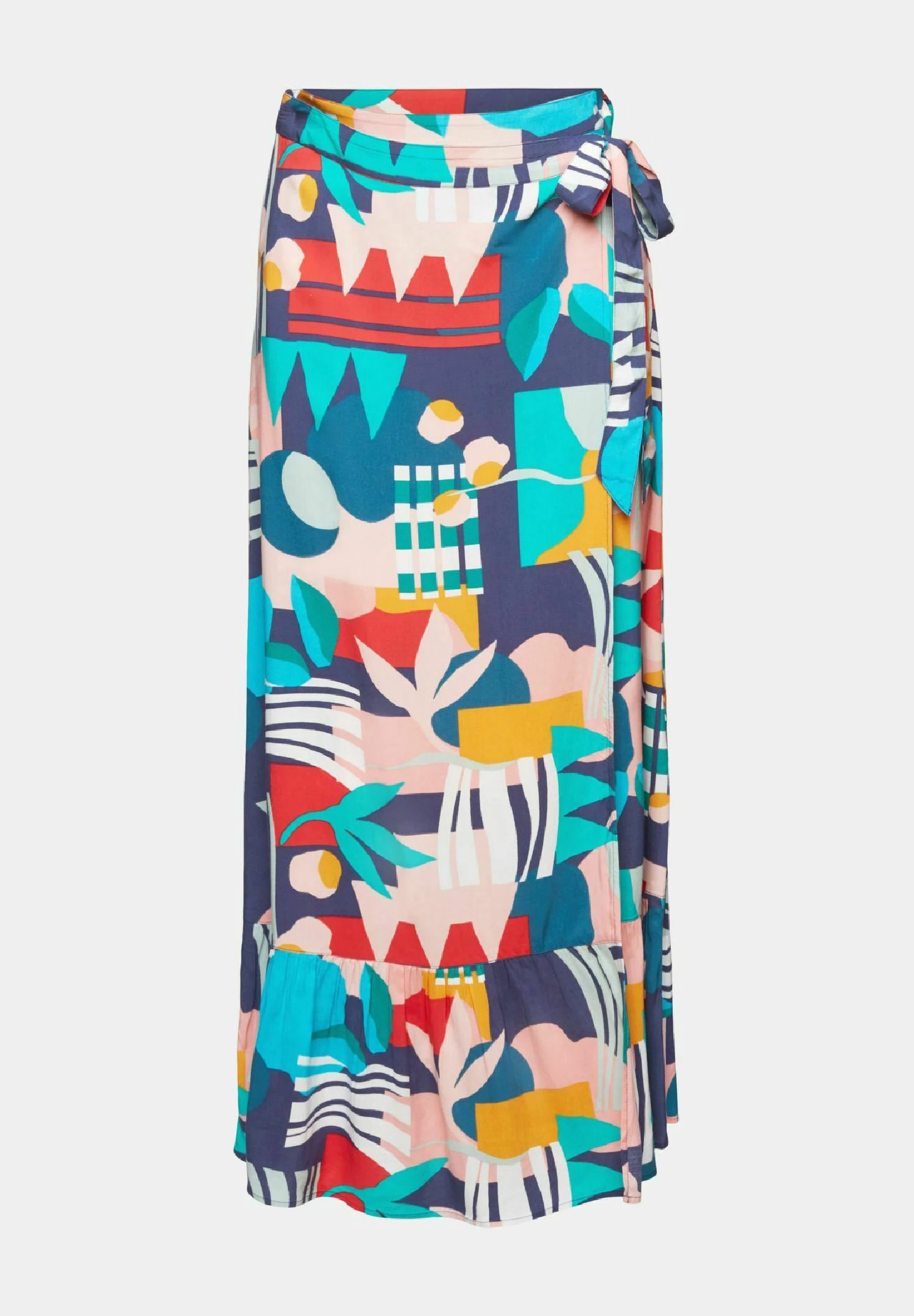 ESPRIT Wickel Mit Print - Wrap Skirt - Ink 7 ESPRIT Wickel Mit Print - Wrap Skirt - Ink - Image 7