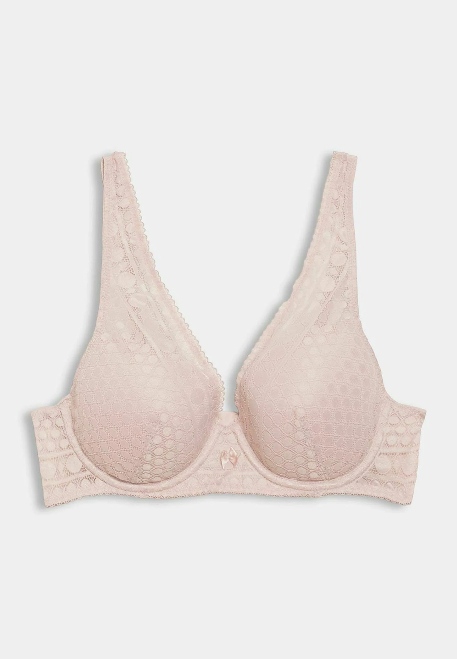 ESPRIT Modern Classic Padded High Apex - Underwired Bra - Old Pink 9 ESPRIT Modern Classic Padded High Apex - Underwired Bra - Old Pink - Image 9
