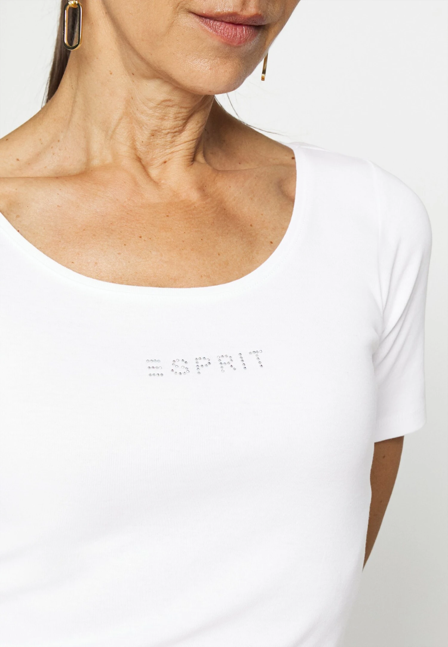ESPRIT Print T-Shirt - White 6 ESPRIT Print T-Shirt - White - Image 6