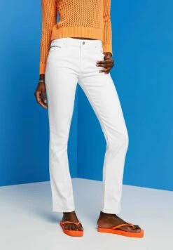 Edc By Esprit Slim Fit Jeans - White -Esprit Sales Store 89724d253aa641a090e85a458ab6b0ea