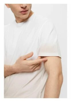 Edc By Esprit Zweifarbig Blass Gefärbtes - Print T-Shirt - White -Esprit Sales Store 8a06b4c0f14540c590077725debd3bc8