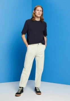 ESPRIT Balloon Fit - Trousers - Off White -Esprit Sales Store 8c55e16b3d4c45fe95b7ed7501e629ec