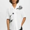 ESPRIT Mit Grossem Blumen-Print - Shirt - White