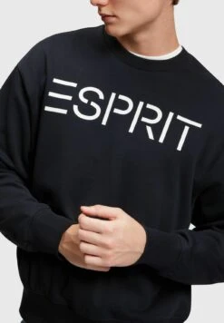ESPRIT Logo - Sweatshirt - Black -Esprit Sales Store 8d06d0da19b04e86891ae7d42d88c358