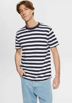 ESPRIT Print T-Shirt - Navy
