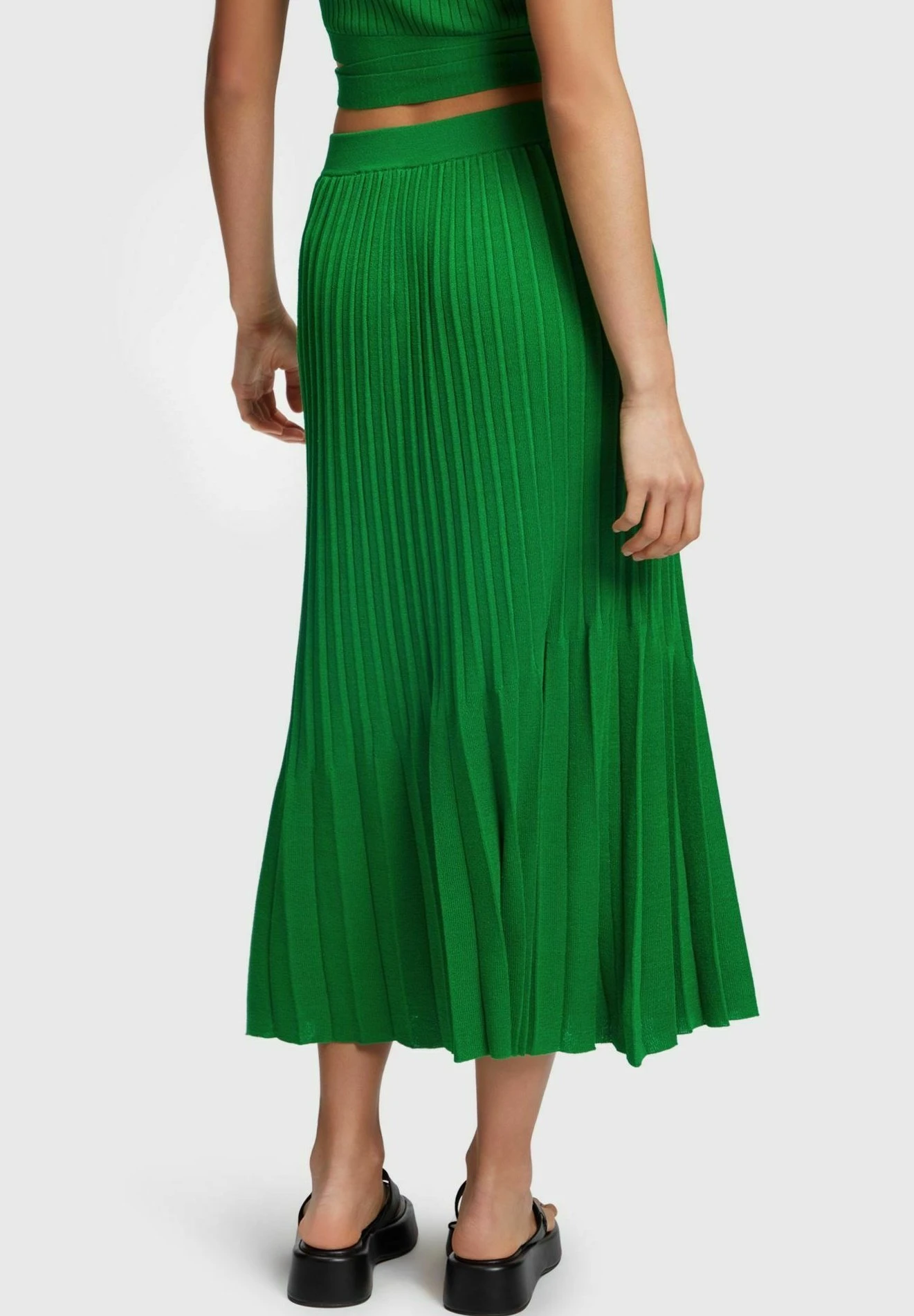 ESPRIT Flat - A-Line Skirt - Green 2 ESPRIT Flat - A-Line Skirt - Green - Image 2