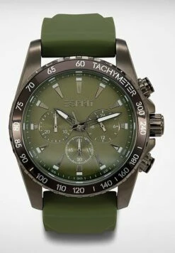 ESPRIT Quarz - Chronograph Watch - Oliv -Esprit Sales Store 935a6720793b4aa5aa63cf1c289bf52b