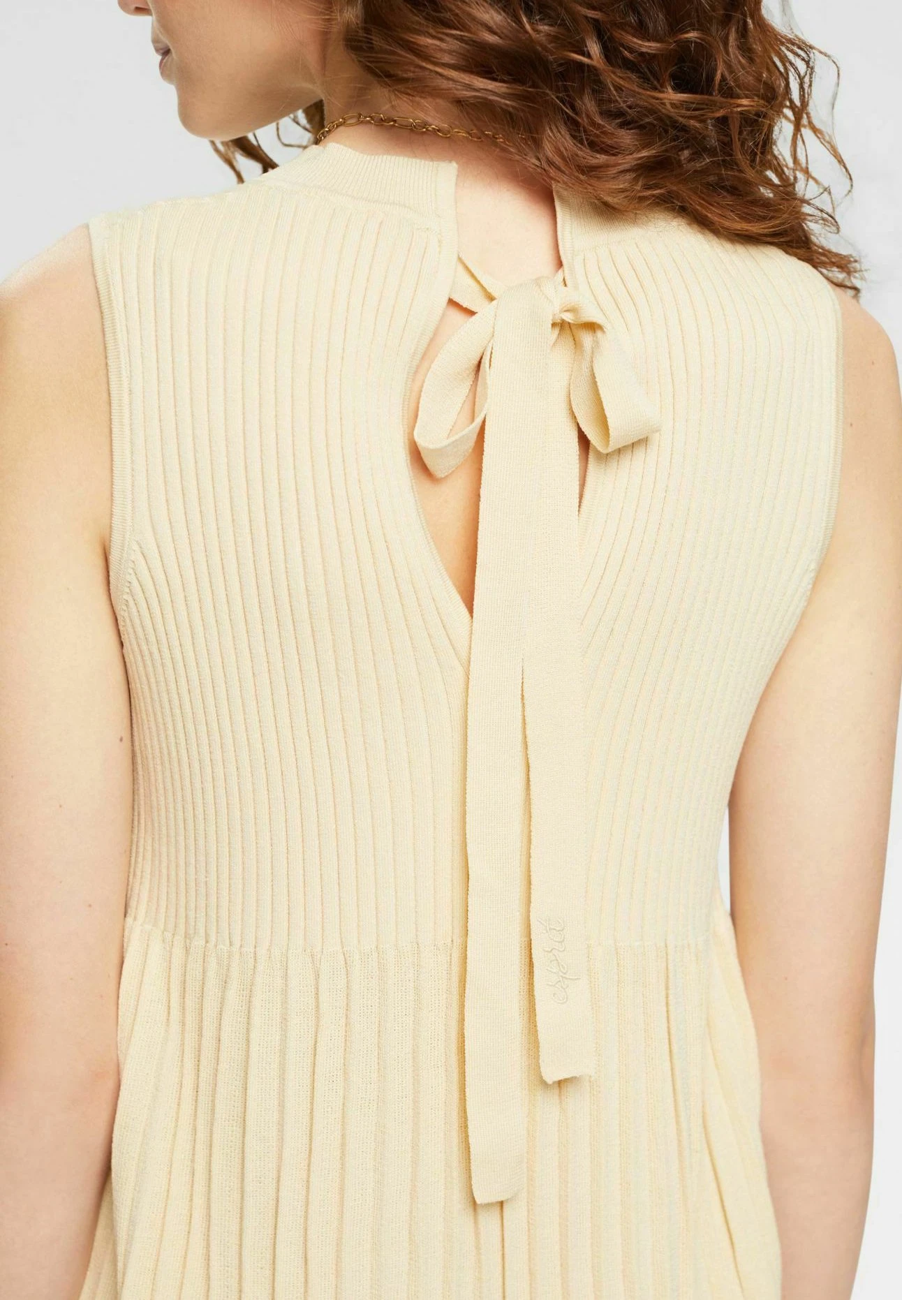 ESPRIT Jumper Dress - Sand 6 ESPRIT Jumper Dress - Sand - Image 6