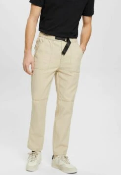 ESPRIT Gerade Geschnittene - Trousers - Sand
