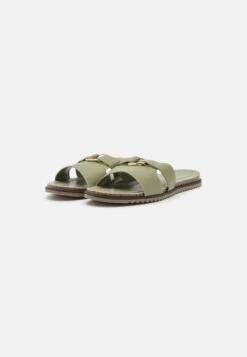 ESPRIT Slide - Mules - Khaki Green -Esprit Sales Store 9493db1745094e90b481ad49350c5181