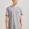 ESPRIT Print T-Shirt - Medium Grey