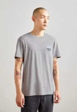 ESPRIT Print T-Shirt - Medium Grey