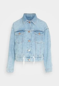 Edc By Esprit Jacket - Denim Jacket - Blue Medium Wash -Esprit Sales Store 98d70297b3ba4084b436b29e19f4ce6c