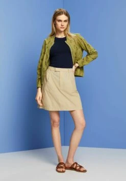 ESPRIT A-Line Skirt - Sand 13 ESPRIT A-Line Skirt - Sand -Esprit Sales Store 99bf2db48b42491ca92d7b9e7d37251f