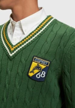 ESPRIT Mit Delfin Logo - Jumper - Emerald Green -Esprit Sales Store 9a17d5dd1c4044f7804ecbd4dbfa8ac2