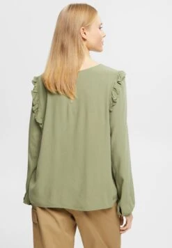 Edc By Esprit Blouse - Light Khaki 9 Edc By Esprit Blouse - Light Khaki -Esprit Sales Store 9bd12ce1e3f94f58b7357a221889c1ca