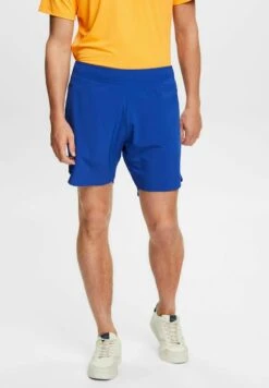Active Mit Zippertaschen - Sports Shorts - Bright Blue