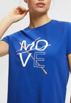 Print T-Shirt - Bright Blue -Esprit Sales Store 9ccb602f69564cbf8a104d78e18a7cc6