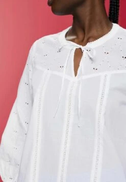 ESPRIT Blouse - White -Esprit Sales Store 9dc2b480369c4120a9ccf0291c7ba37c