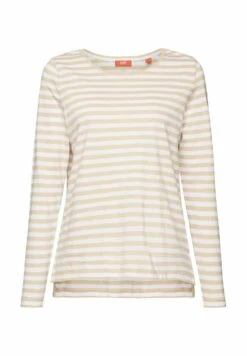 ESPRIT Long Sleeved Top - Sand -Esprit Sales Store 9e0d0978ac344fc3b03a3e75f23c3e3d