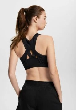 Light Support Sports Bra - Black 12 Light Support Sports Bra - Black -Esprit Sales Store 9eca318d434047a78fb0259f8c1855fb