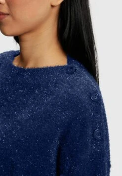 ESPRIT Flauschiger Metallic - Jumper - Navy 7 ESPRIT Flauschiger Metallic - Jumper - Navy -Esprit Sales Store 9ed0f9ce120a44d78c0ba3541cc56c23