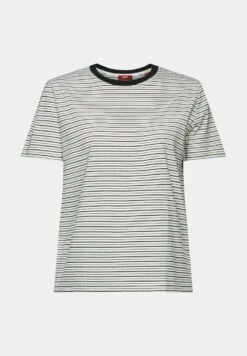 ESPRIT Mit Streifen - Print T-Shirt - Off White -Esprit Sales Store 9f300f5087cc40f2a542729128987d7e