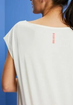 Basic T-Shirt - Off White -Esprit Sales Store 9fadd528168e401fb249eaff5e7ebcf0