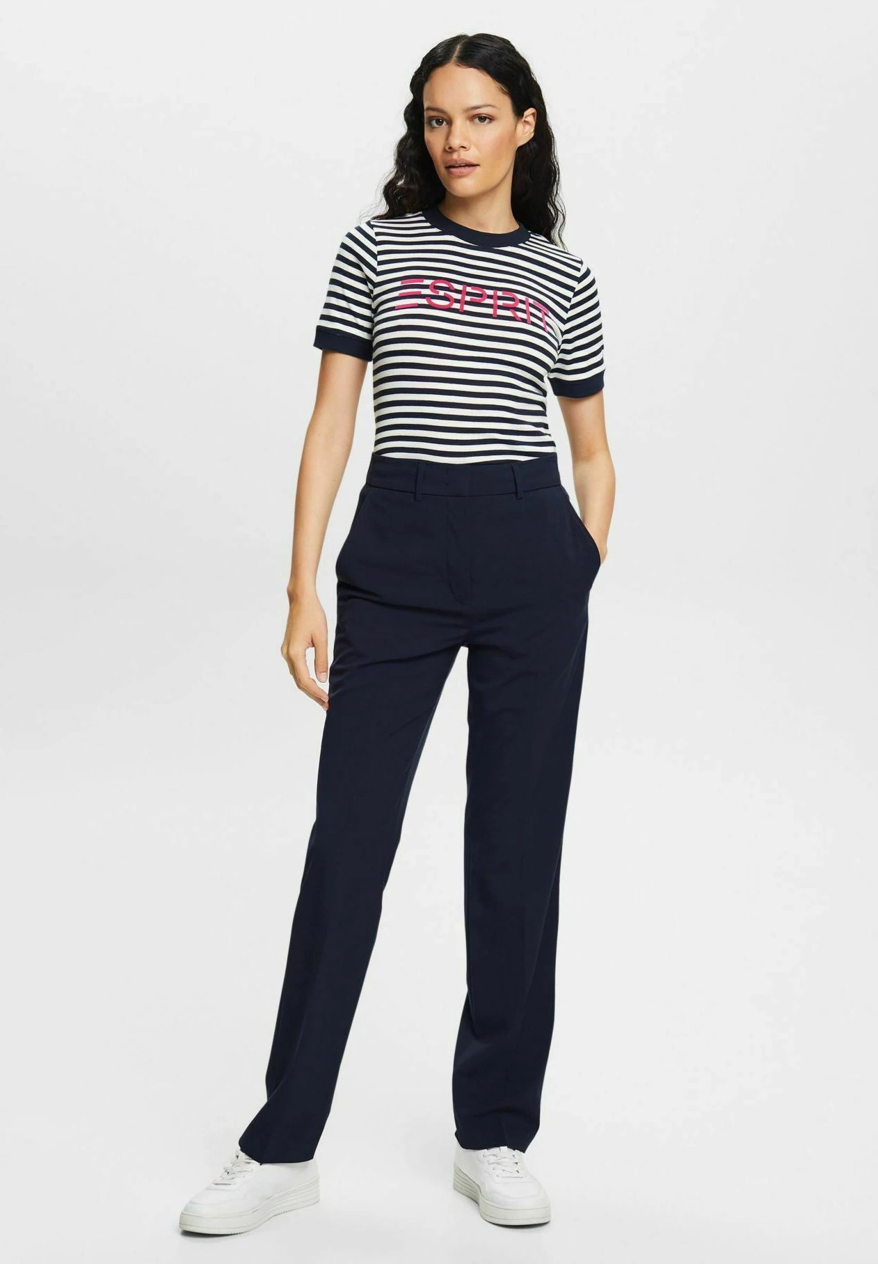 ESPRIT Print T-Shirt - Navy 2 ESPRIT Print T-Shirt - Navy - Image 2