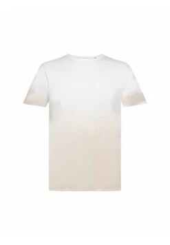 Edc By Esprit Zweifarbig Blass Gefärbtes - Print T-Shirt - White -Esprit Sales Store a09122e68cd04d16b86940cf4be183bd