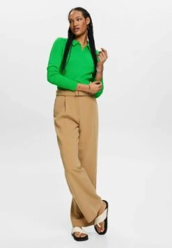 ESPRIT Mit Knöpfen - Button-Down Blouse - Green -Esprit Sales Store a165ef9acd0248a28c75c382e8bad6b7