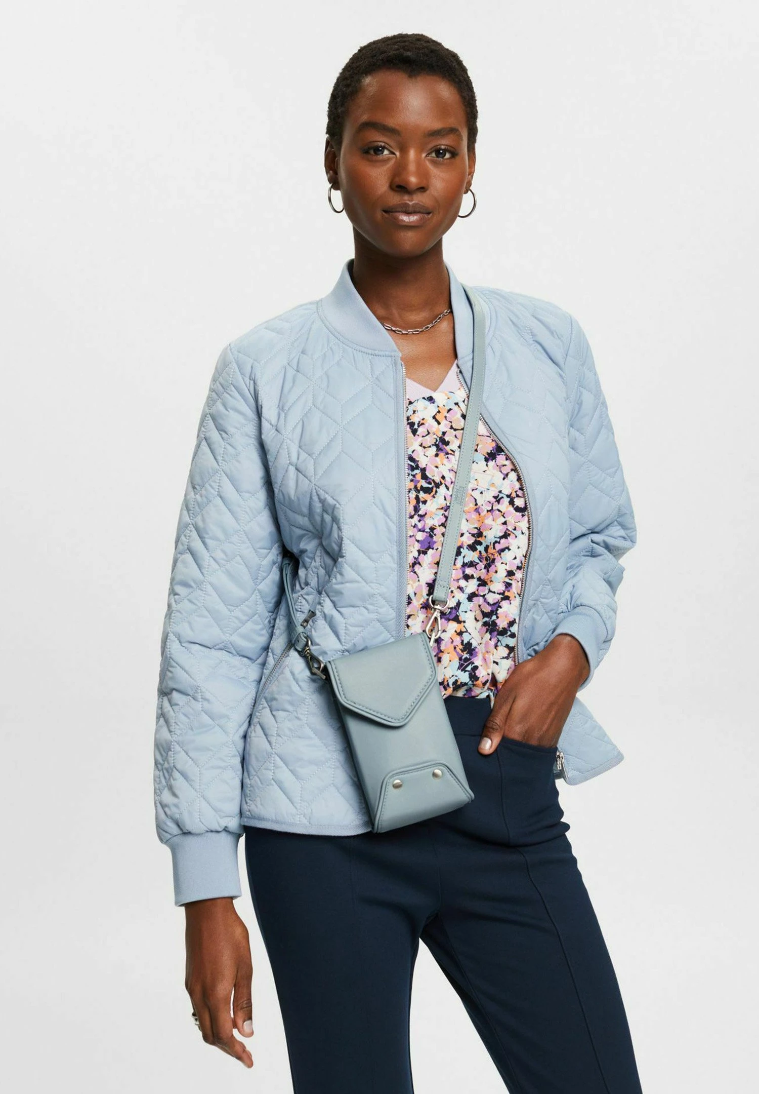 ESPRIT Zum Umhängen In - Across Body Bag - Light Gunmetal 1 ESPRIT Zum Umhängen In - Across Body Bag - Light Gunmetal