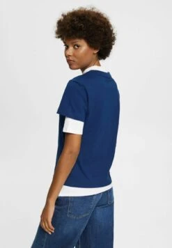 ESPRIT Mit Logo Stickerei - Basic T-Shirt - Ink 12 ESPRIT Mit Logo Stickerei - Basic T-Shirt - Ink -Esprit Sales Store a1fefb1e8bed4930817e8d9693bc5efe