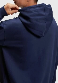 ESPRIT Im Flicken-Look - Hoodie - Navy -Esprit Sales Store a284687687fa4b03adf29f2a369f463e