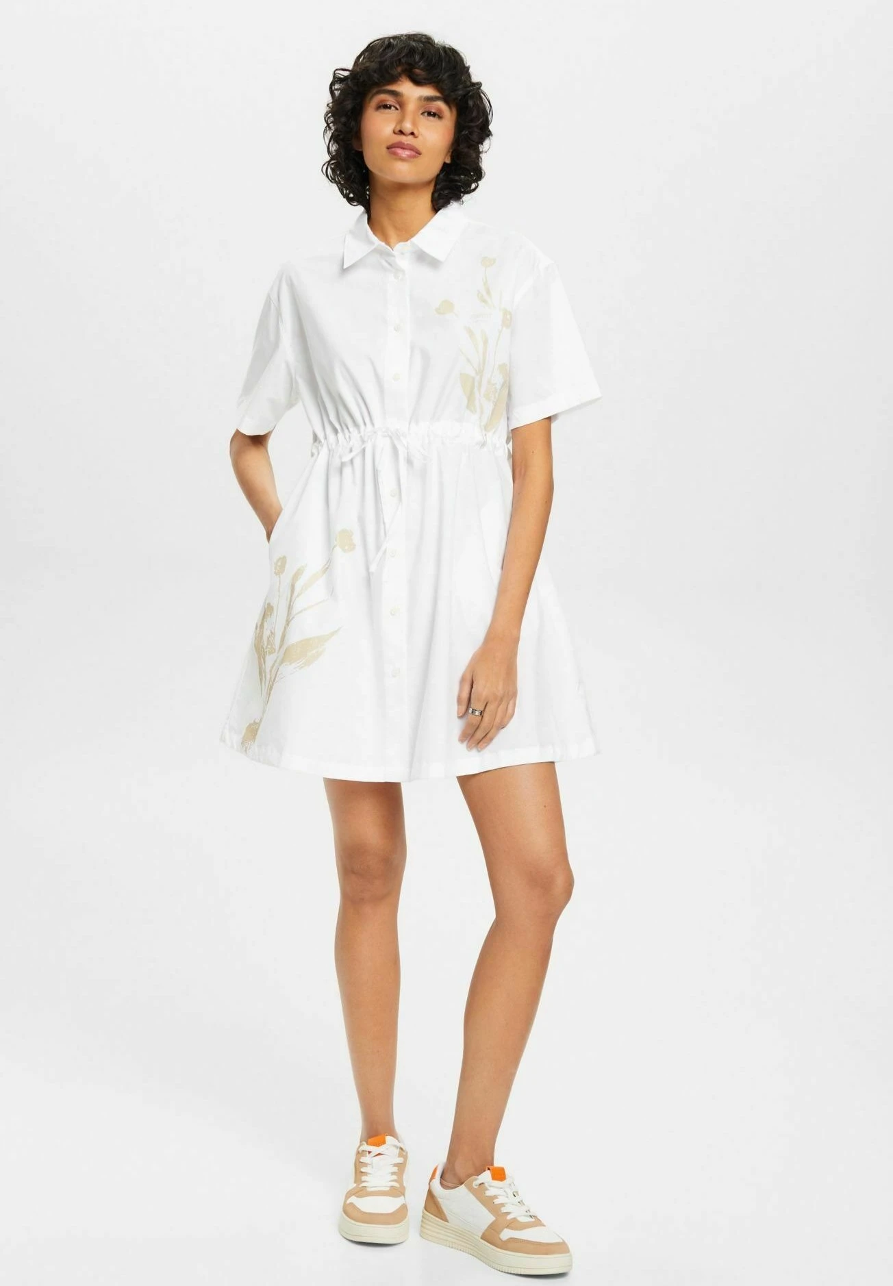 ESPRIT Shirt Dress - White 2 ESPRIT Shirt Dress - White - Image 2