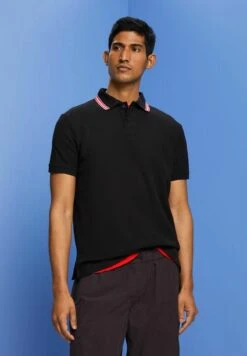 ESPRIT Polo Shirt - Black -Esprit Sales Store a4ba61fefd8948aa8628d4d8a19bff1d