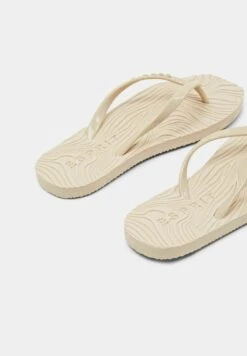 ESPRIT Traditionelle Slip Slops - T-Bar Sandals - Beige -Esprit Sales Store a563e880dc90460c87f955d946320657