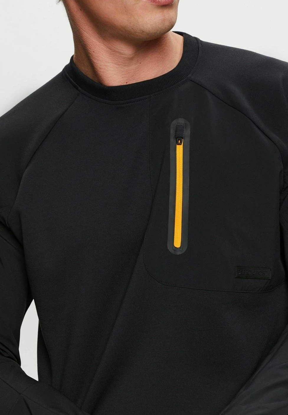 Mit Zippertaschen - Sweatshirt - Black 4 Mit Zippertaschen - Sweatshirt - Black - Image 4