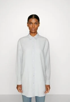 ESPRIT Blouse - Button-Down Blouse - Light Blue