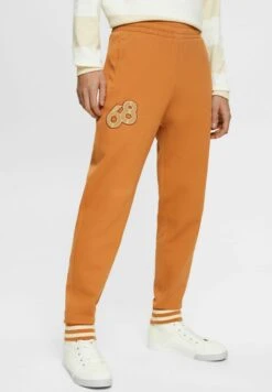ESPRIT Style Mit Delfinlogoaufnäher - Tracksuit Bottoms - Caramel