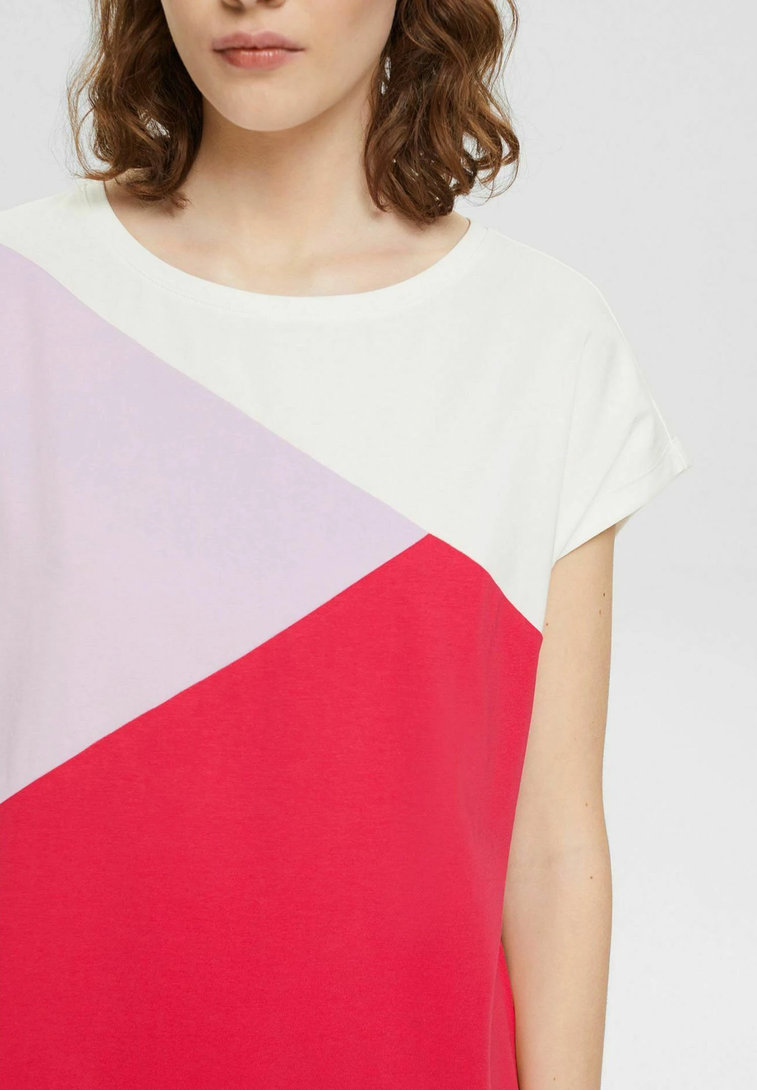 ESPRIT Colour Block Sus Ns Ss - Nightie - Pink Fuchsia 4 ESPRIT Colour Block Sus Ns Ss - Nightie - Pink Fuchsia - Image 4