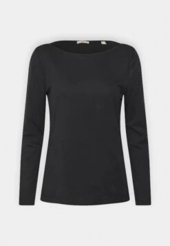 ESPRIT Boat Neck- Long Sleeved Top - Black 8 ESPRIT Boat Neck- Long Sleeved Top - Black -Esprit Sales Store a909b539fdf34bd78c83b398a66870ad