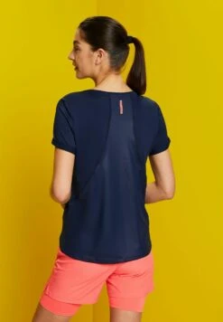 Basic T-Shirt - Navy 17 Basic T-Shirt - Navy -Esprit Sales Store ababd1daa0854d9d9fd183e7106d12e9