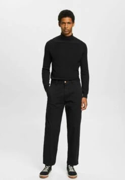 Edc By Esprit Vintage - Trousers - Black -Esprit Sales Store ac348ebd5613474ebb0bf71e43560a05
