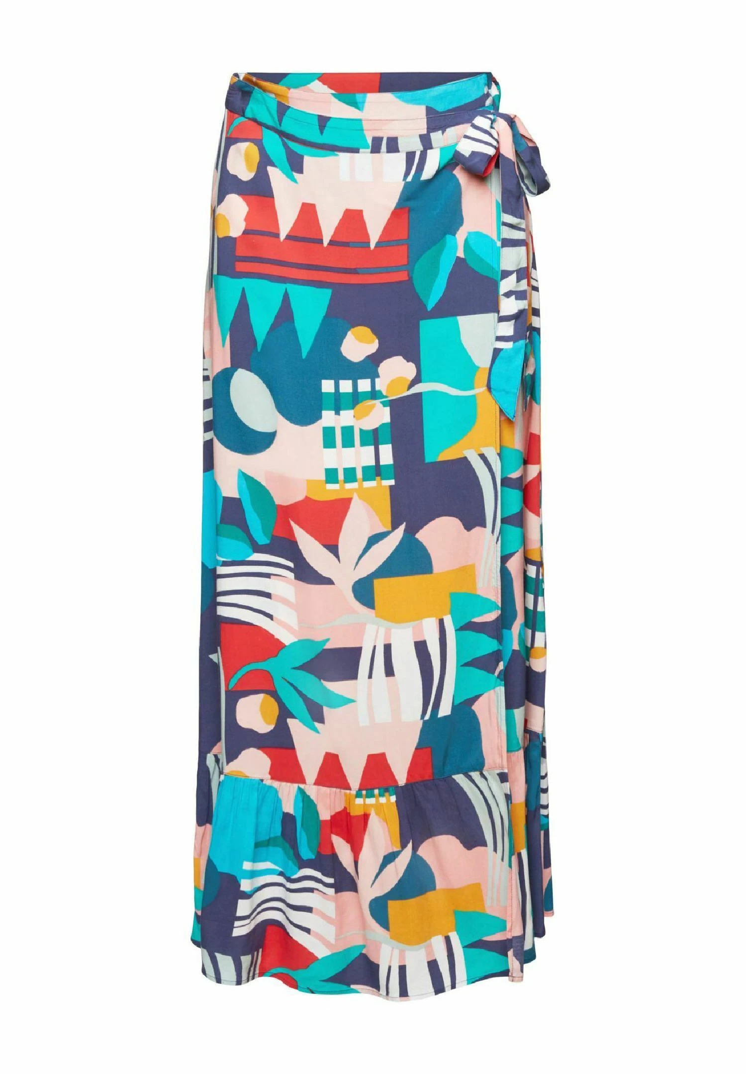 ESPRIT Wickel Mit Print - Wrap Skirt - Ink 5 ESPRIT Wickel Mit Print - Wrap Skirt - Ink - Image 5