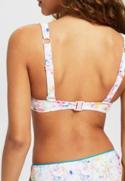 ESPRIT Wattiertes Mit Floralem Print - Bikini Top - Teal Blue 9 ESPRIT Wattiertes Mit Floralem Print - Bikini Top - Teal Blue -Esprit Sales Store ac5afb0c3553404e9b19807fbb4cfb20